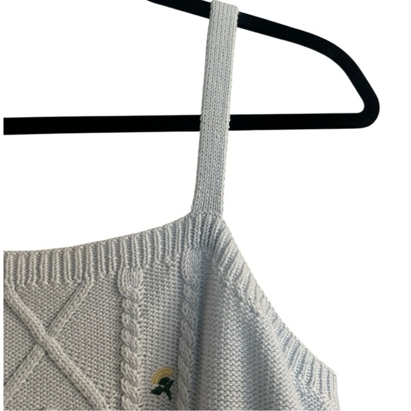 Wild Fable Knit Crop Top Blue XL - Picture 4 of 8